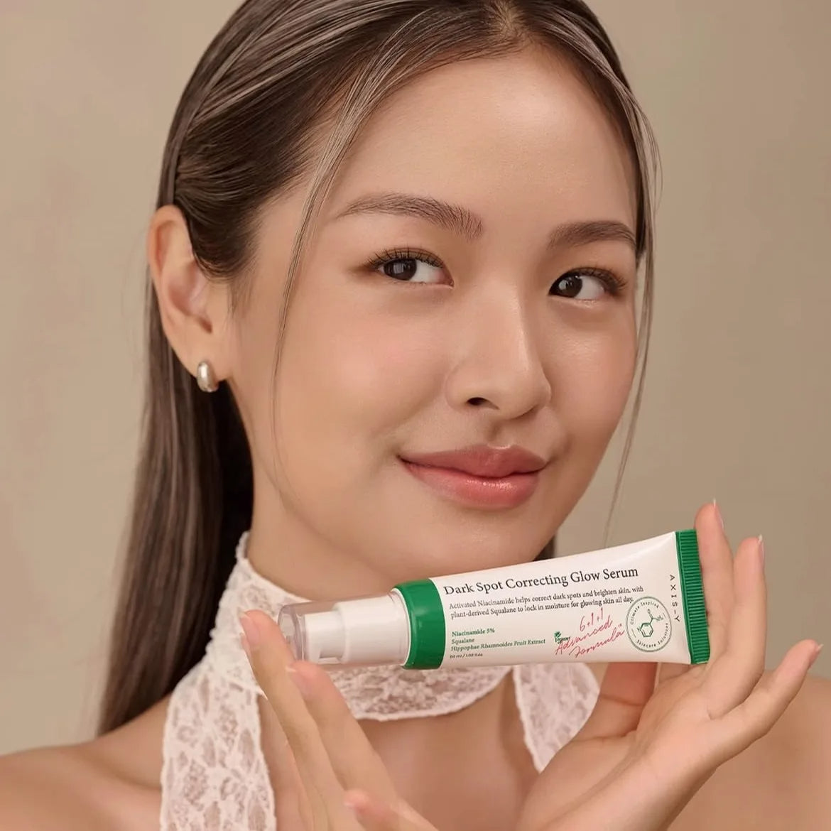 AXIS-Y Dark Spot Correcting Glow Serum 50ml. | Brightening Treatment, Anti-Aging, Acne Scars, Fine Lines, Hyperpigmentation, and Dark Circles