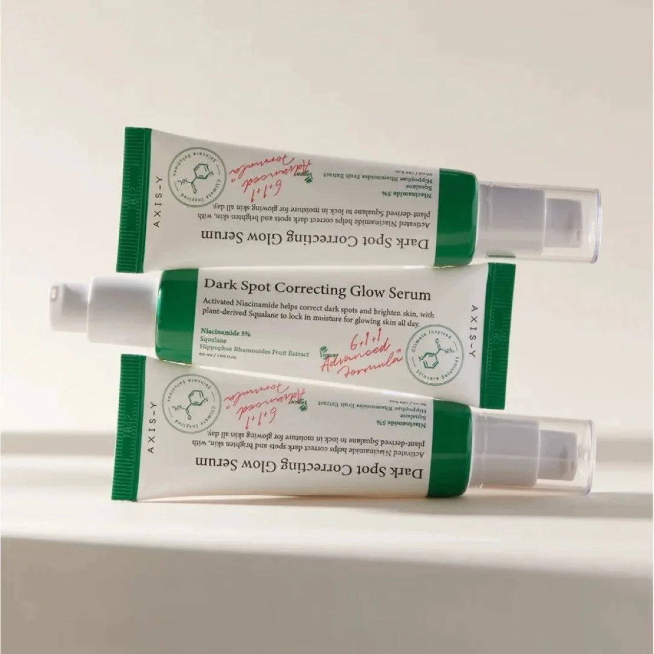 AXIS-Y Dark Spot Correcting Glow Serum 50ml. | Brightening Treatment, Anti-Aging, Acne Scars, Fine Lines, Hyperpigmentation, and Dark Circles