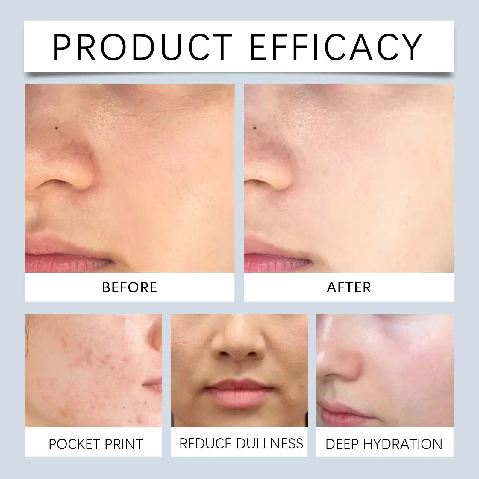 Gentle Exfoliating Toner for Face Hyaluronic Acid Moisturizing